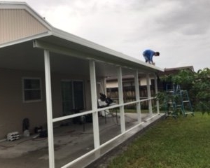 Photo of EBG Screen Enclosure & Aluminum Roof