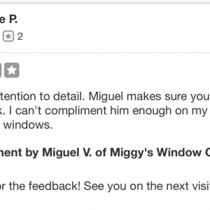 Placentia Miggy's Window Cleaning