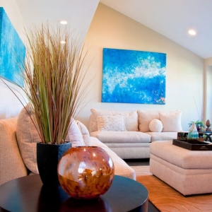 Rancho Palos Verdes Red Home Design & Staging