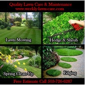 Photo of Weekly Lawn Care