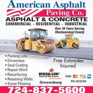 Greensburg American Asphalt Paving