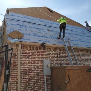 Photo of Firefighter Roofing