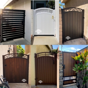 Lakewood Straight Gate Fence