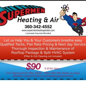Photo of Supermen Heating & AC & Indoor Air Quality