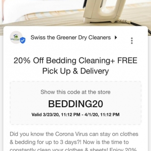 Photo of Swiss the Greener Dry Cleaners