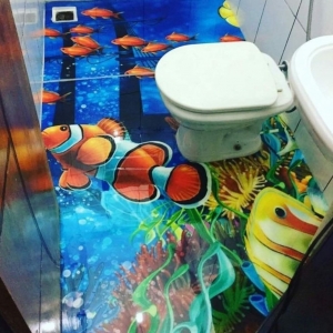 Photo of Epoxy 3D Countertop