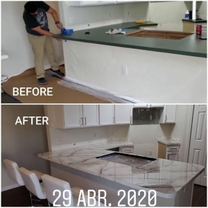 Photo of Epoxy 3D Countertop