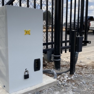 Photo of ECA Gate and Lock