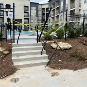 Photo of ECA Gate and Lock