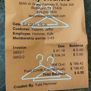 Photo of Zesty Cleaners