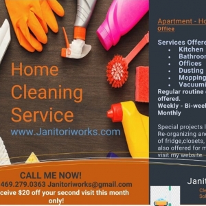 Garland Janitoriworks Cleaning Solutions