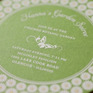 Photo of Birth to Black Tie Invitations