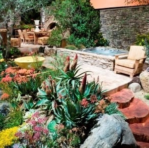 Photo of Rock and Rose Landscapes