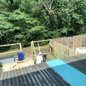 Photo of Deck and Restoration