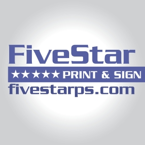 Tracy Five Star Print & Sign