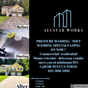 Photo of Allstar Works Pressure Washing