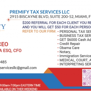 Photo of Premify Tax Services