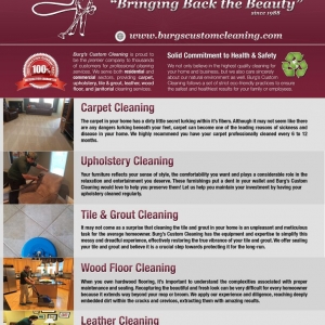 Photo of Burg's Custom Cleaning