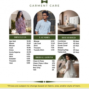 Photo of Pinstripe Garment Care