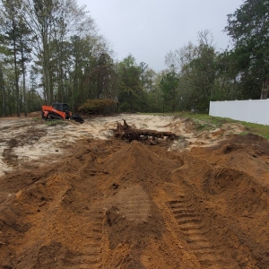 Photo of Lane Clearing and Grading
