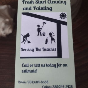 Jacksonville Fresh Start Cleaning and Painting