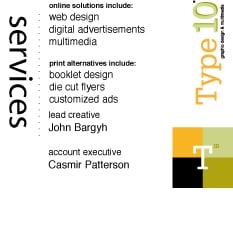 Photo of Type 10 Graphic Designs