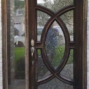 Houston Refinishing A Door