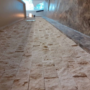 Photo of Mark Tile Installation