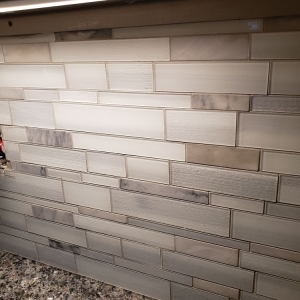 Photo of Mark Tile Installation