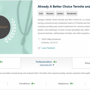 Photo of Already A Better Choice Termite & Pest Control