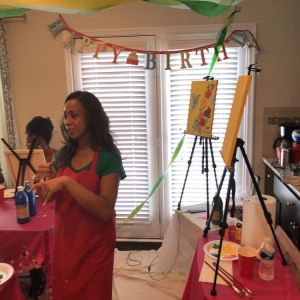 Photo of Smiles on Canvas Mobile Paint Parties