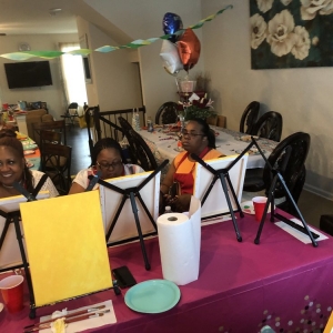 Photo of Smiles on Canvas Mobile Paint Parties