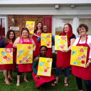 Photo of Smiles on Canvas Mobile Paint Parties