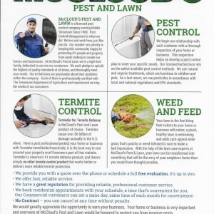 Hendersonville McCloud's Pest & Lawn