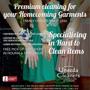Photo of Uneeda Cleaners drycleaning and restoration