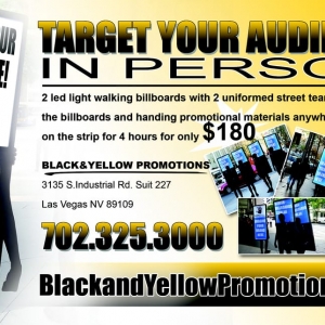 Photo of Black and Yellow Promotions