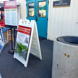 Photo of SDSU Passport Office