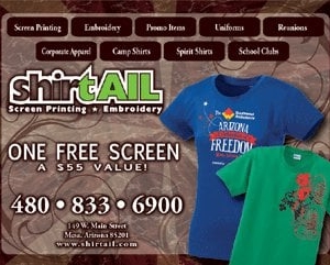 Photo of Shirtail Silk Screen