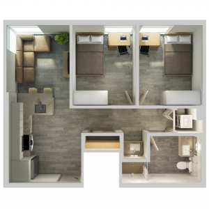 Photo of UMiami Summer Intern Housing