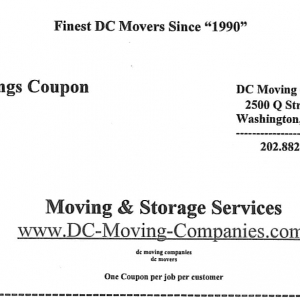Photo of DC Moving Companies
