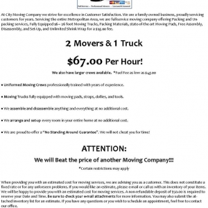 Photo of City Moving Company