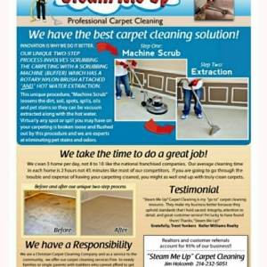 Photo of Steam Me Up Carpet Cleaning
