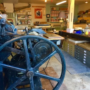 Photo of Reb Peters Press Letterpress Printing