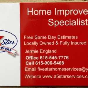Photo of 5 Star Home Services