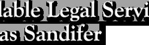 Photo of Affordable Legal Services of Thomas Sandifer
