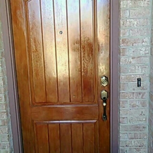 Photo of Thin Line Door Installation and Adjustments