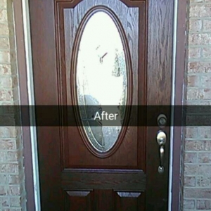 Photo of Thin Line Door Installation and Adjustments