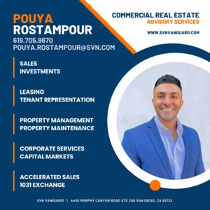 Photo of Pouya Rostampour - SVN Vanguard Commercial Real Estate