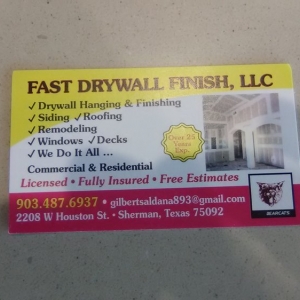 Photo of Fast Drywall Finish