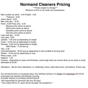 Photo of Normand Cleaners